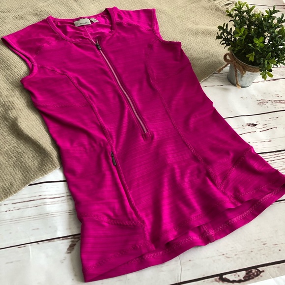 ATHLETA three quarter zip tank XS - Picture 6 of 6